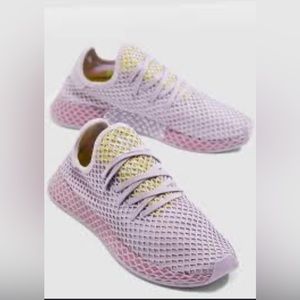 Adidas purple net sneakers. Beautiful and sporty! Worn once